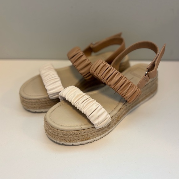 Dolce Vita Mizza Espadrille Wedge Sandal Size 8 Open Toe Summer Beach Casual - Picture 3 of 6